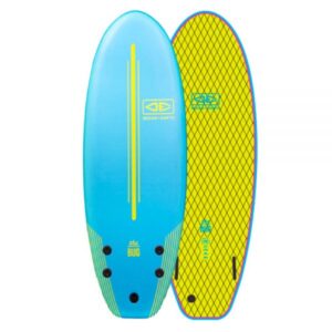 Ocean and Earth 4’8 Bug Softboard 2 Fins Blue