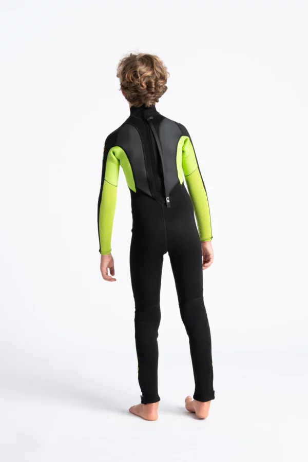 CSKINS ELEMENT 3:2 JUNIOR FULL STEAMER BLACK/LIME