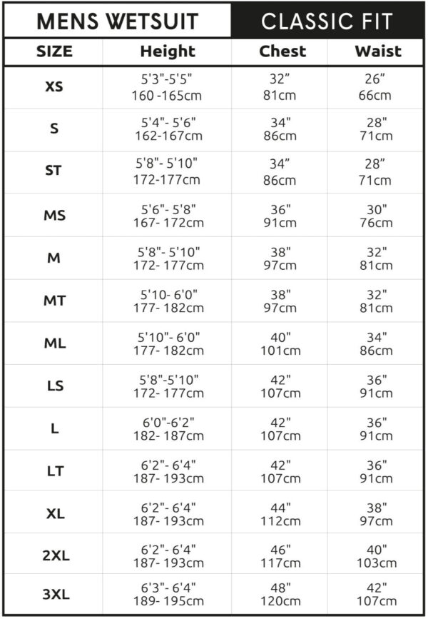 CSKINS LEGEND 4:3 MENS STEAMER