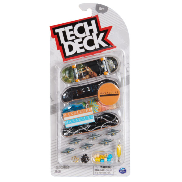 Tech Deck Deluxe 4 Pack
