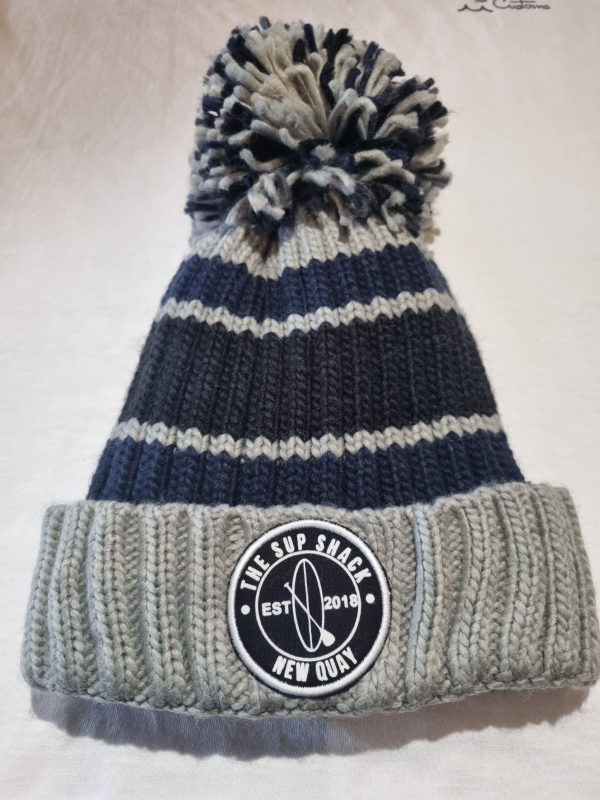 Blue Steel Big Bobble Hat