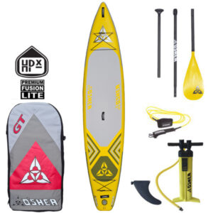 OSHEA HPX GTS 12'6 INFLATABLE PADDLEBOARD PACKAGE