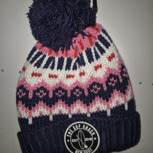 SNOW BUNNY RETRO SKI BOBBLE HAT