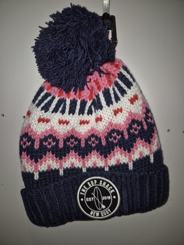 SNOW BUNNY RETRO SKI BOBBLE HAT